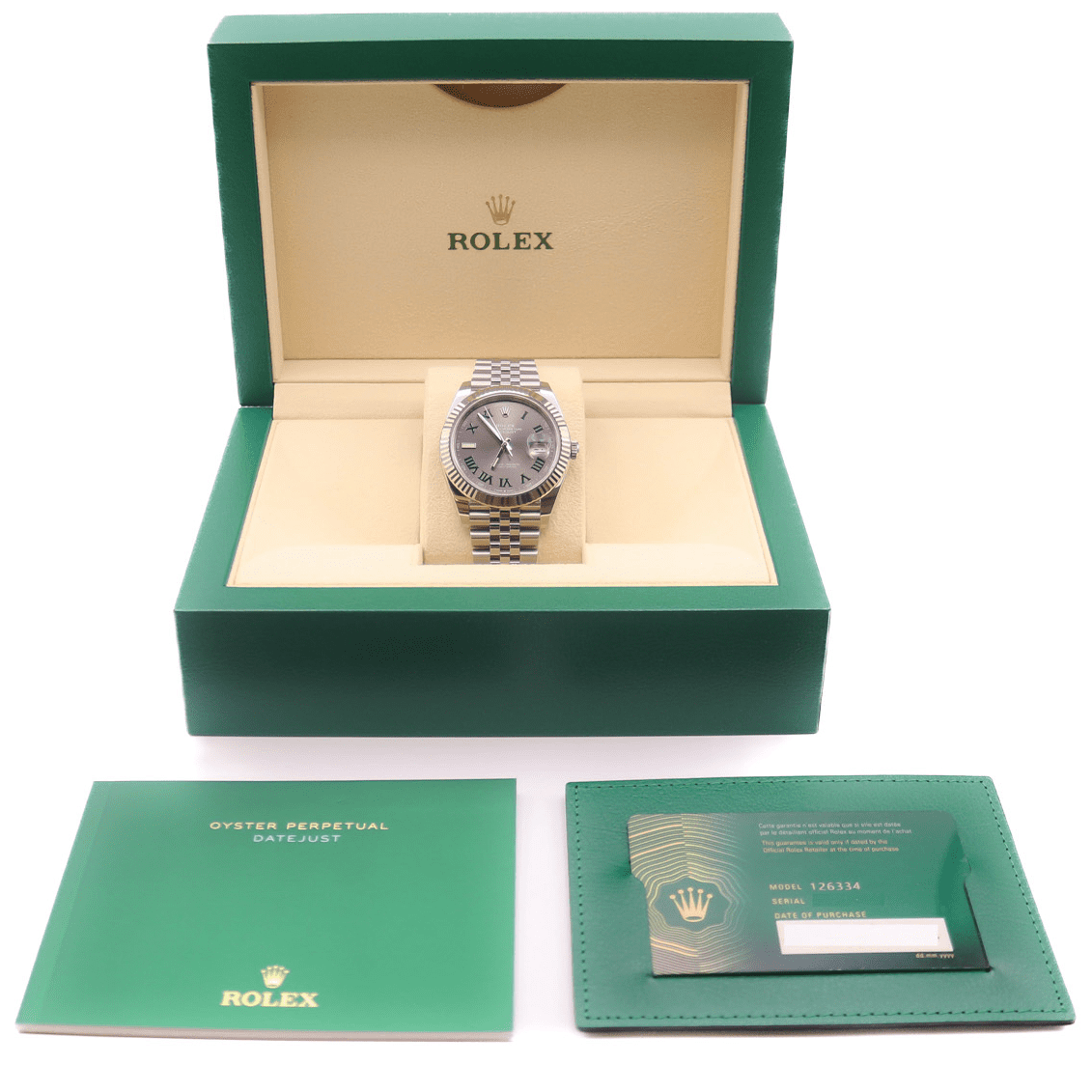 Rolex Datejust 41 in box with certicates