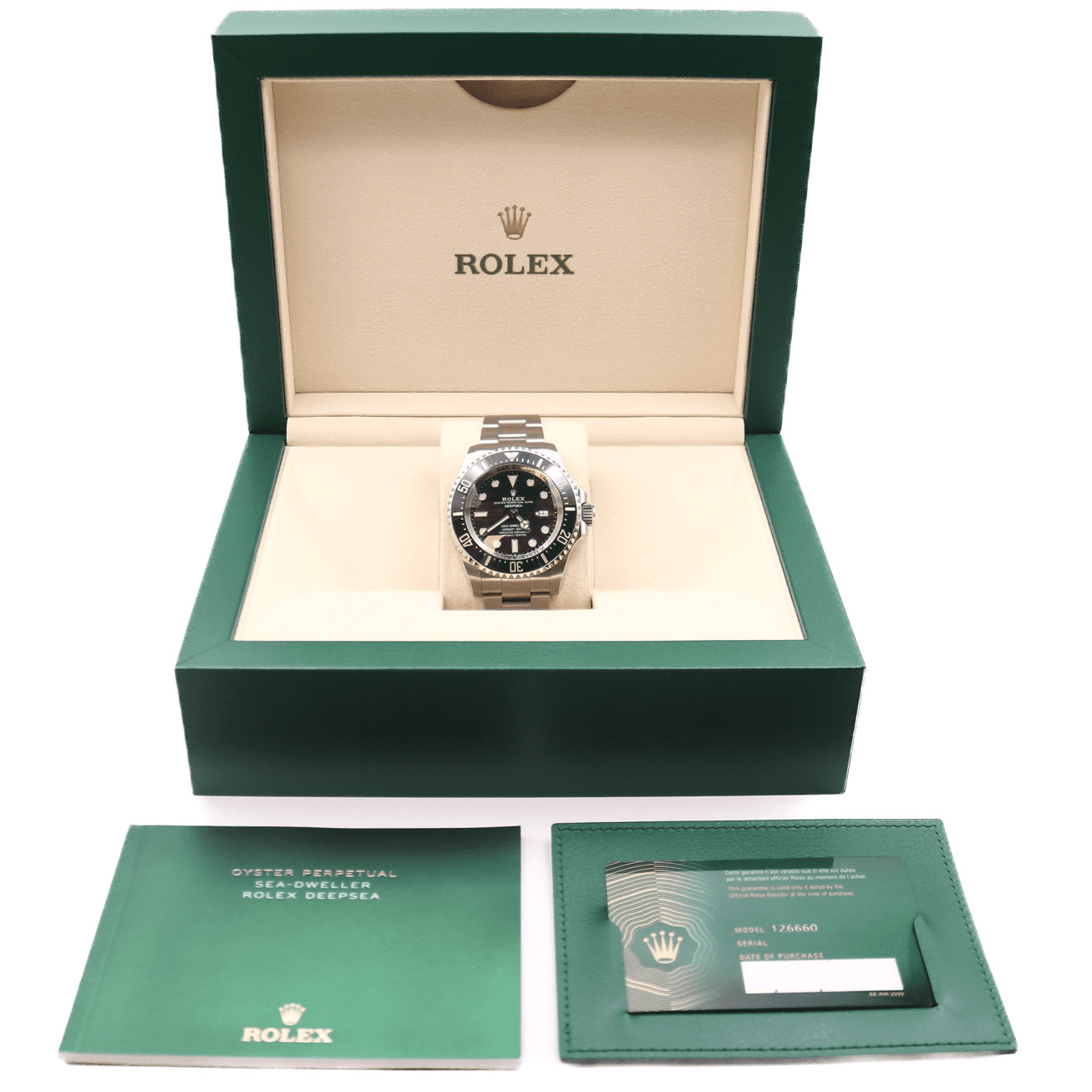 Rolex Deepsea in box with certificates