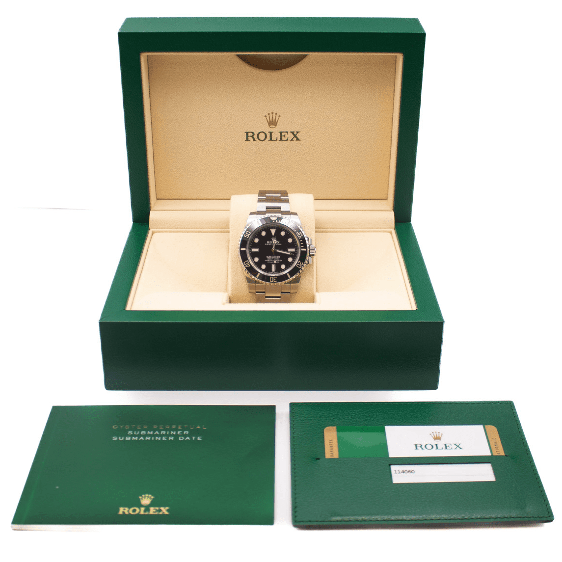 Rolex Submariner in box with certificates